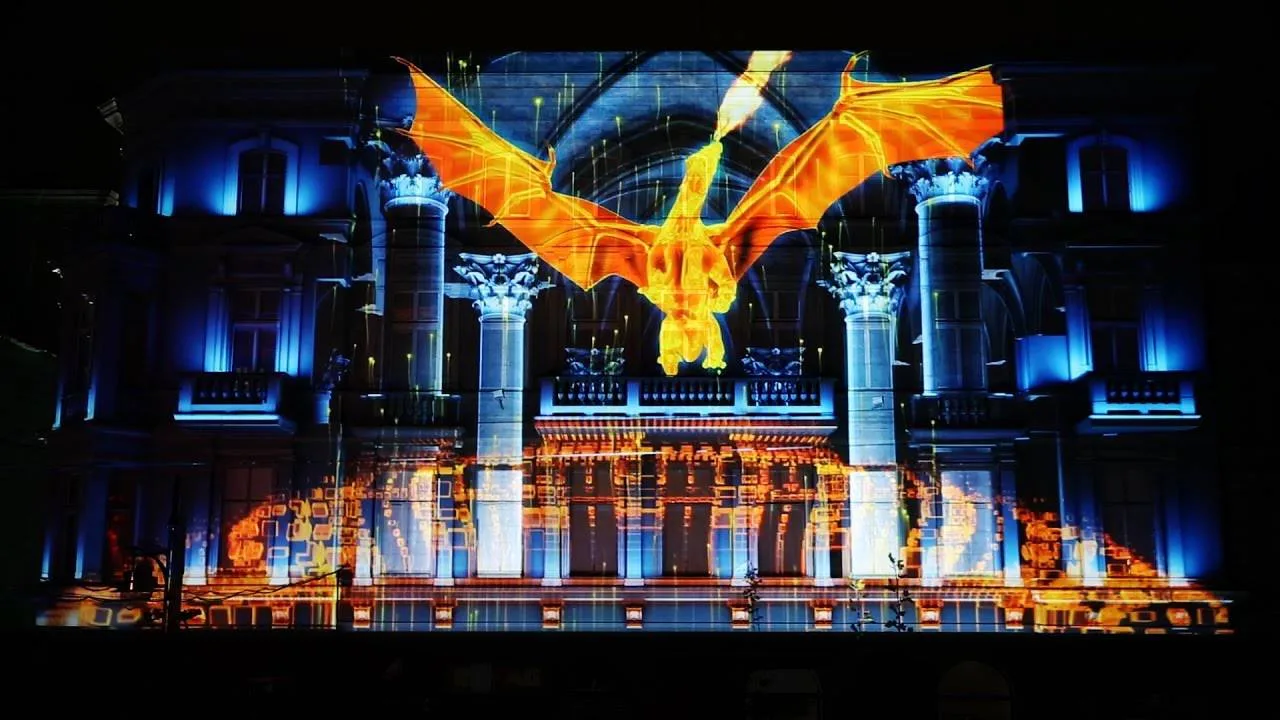 Cách tính kích thước hình chiếu 3D Mapping